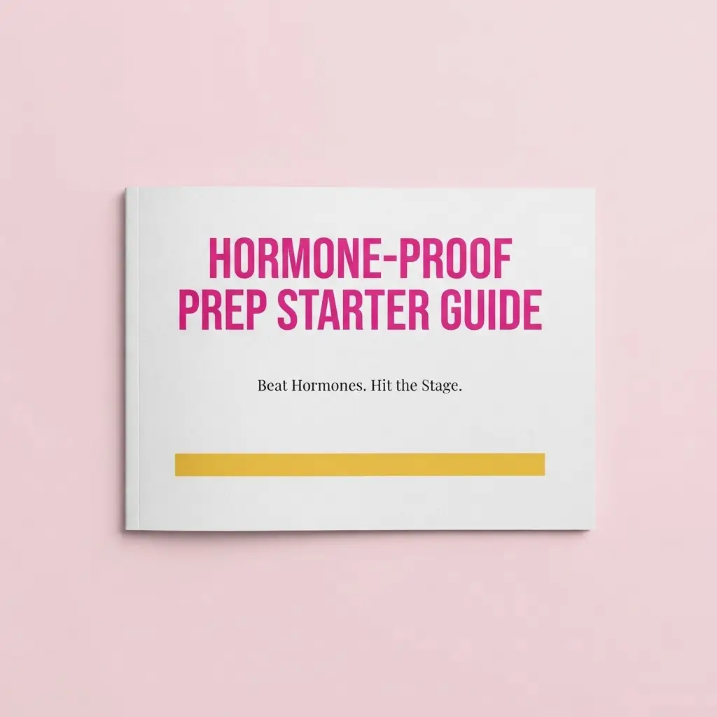 The Hormone-Proof Prep Starter Guide PDF — single booklet laying flat